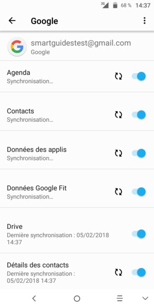 Vos contacts Google vont maintenant être synchronisés avec votre Alcatel