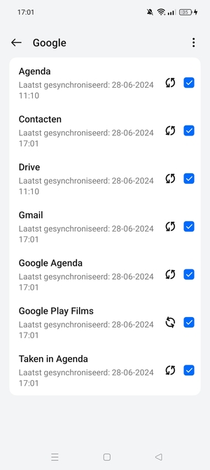 Uw contactpersonen van Google worden nu gesynchroniseerd met uw OPPO