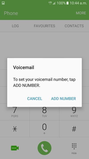 Access voicemail - Samsung Galaxy J7 Prime - Android 6.0 - Device Guides