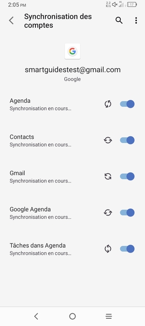 Vos contacts Google vont maintenant être synchronisés avec votre TCL