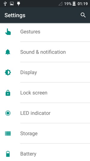 To activate your screen lock, go to the Settings menu and select Lock screen