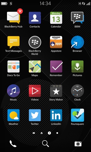 Select BlackBerry World