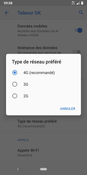 Sélectionnez votre option préférée