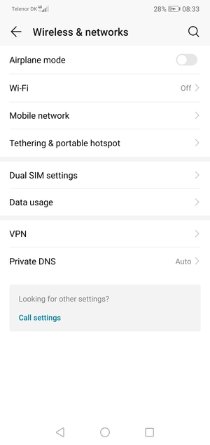 Select Mobile network