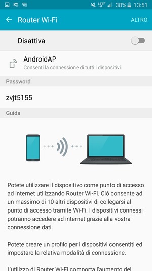 Attiva Router Wi-Fi