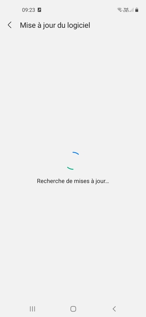 Veuillez attendre la fin de la recherche