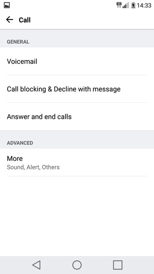 Select Voicemail