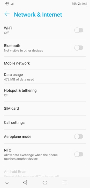 Select Mobile network