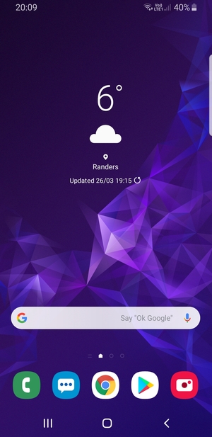 android s9 force software update download on cellular data