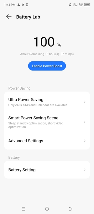 Select Ultra Power Saving