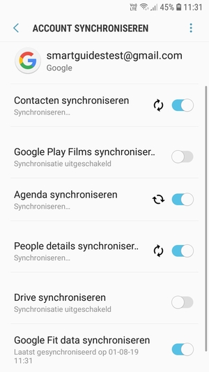 Uw contactpersonen van Google worden nu gesynchroniseerd met uw Galaxy