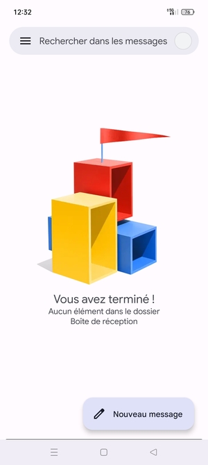 Votre messagerie Gmail est prête à l'emploi