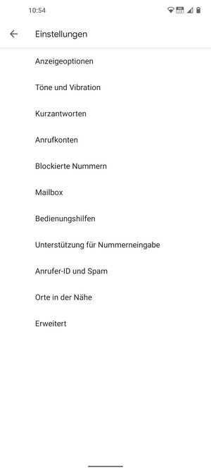 Wählen Sie Mailbox