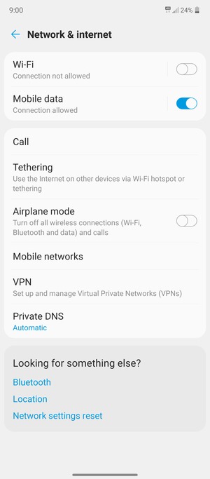 Select Tethering