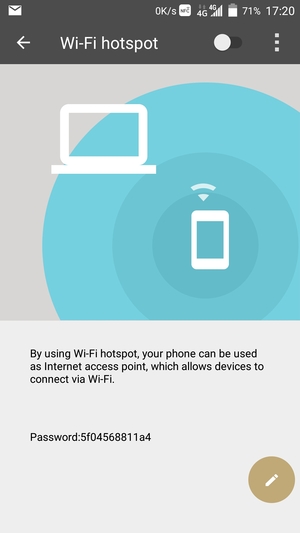 Välj Konfigurera trådlös surfzon via Wi-Fi