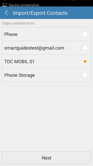 How to import contacts from google account to phone in samsung