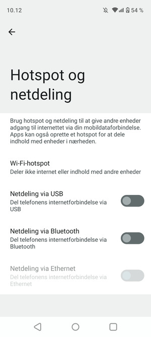 Vælg Wi-Fi-hotspot