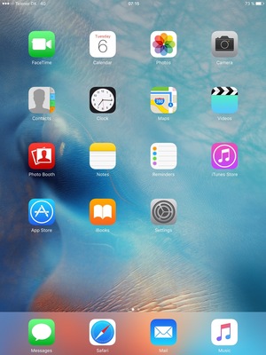 Update software - Apple iPad mini 2 - iOS 9 - Device Guides