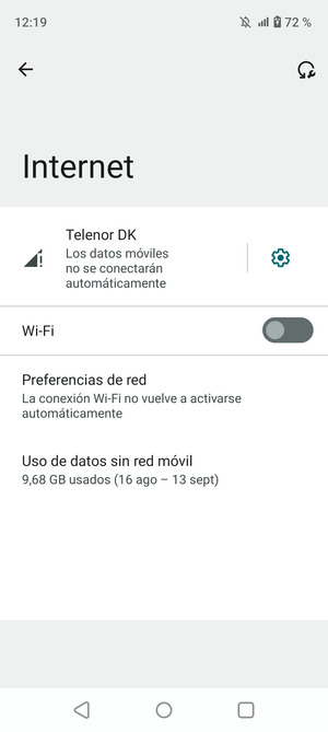 Activar Wi-Fi