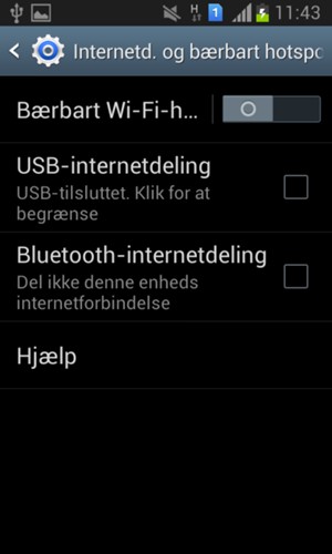 Vælg Bærbart Wi-Fi h...