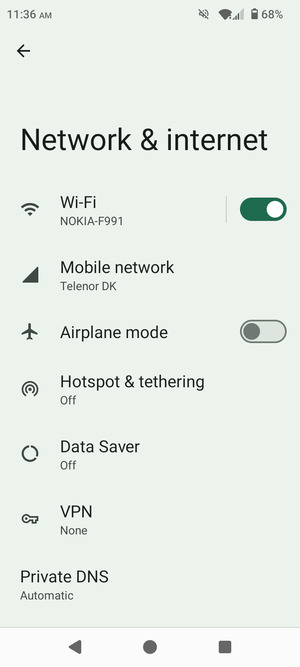 Select Mobile network