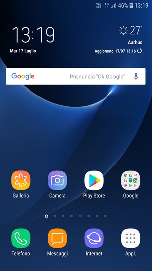 Configurare il roaming - Samsung Galaxy S7 Edge - Android 8.0