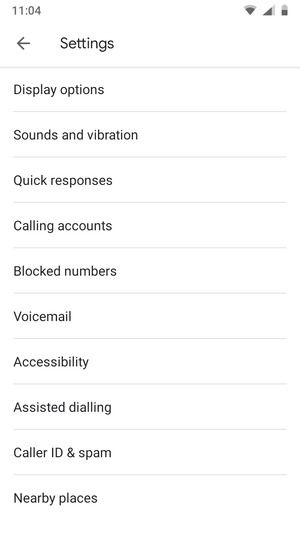 Select Voicemail