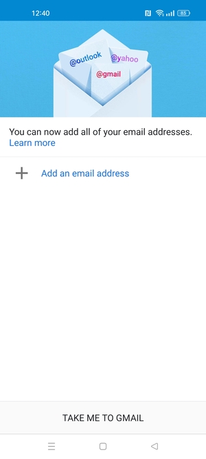 Select Add an email address