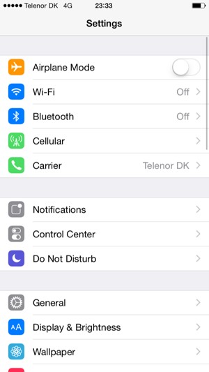 Bakken Figuur transmissie Set up Internet - Apple iPhone 6 - iOS 8 - Device Guides