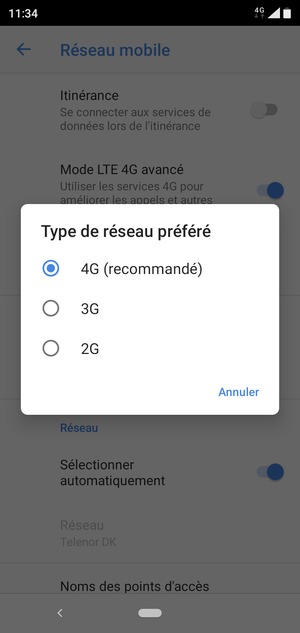 Sélectionnez votre option préférée