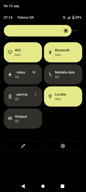 Schakel Wifi en Bluetooth uit