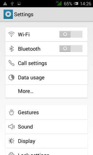 Set up Internet - Digicel DL750 - Android 4.4 - Device Guide