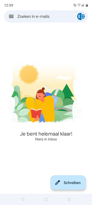 Uw account is klaar voor gebruik