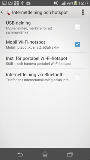 Kryssa i Mobil Wi-Fi-hotspot-rutan