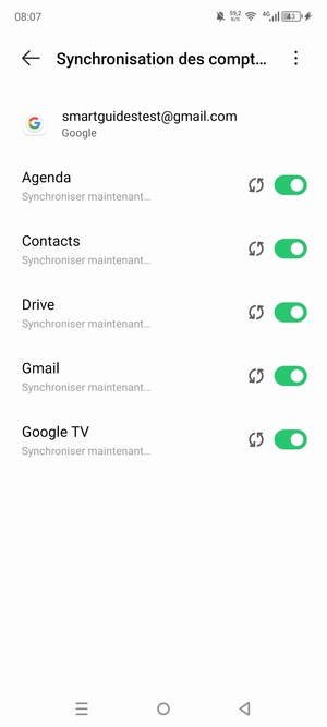 Vos contacts Google vont maintenant être synchronisés avec votre Infinix