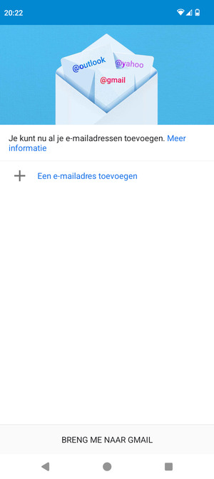 Selecteer Een e-mailadres toevoegen