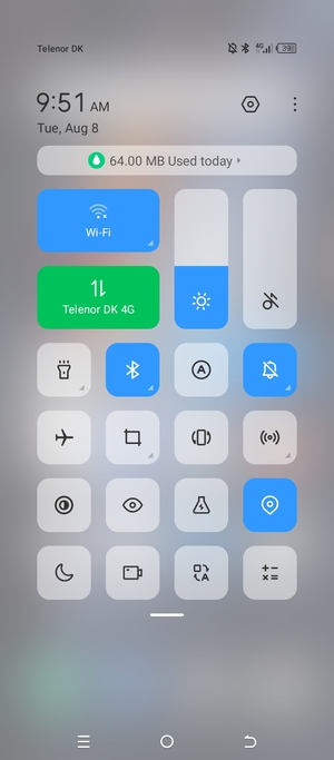 Turn off Wi-Fi and Bluetooth