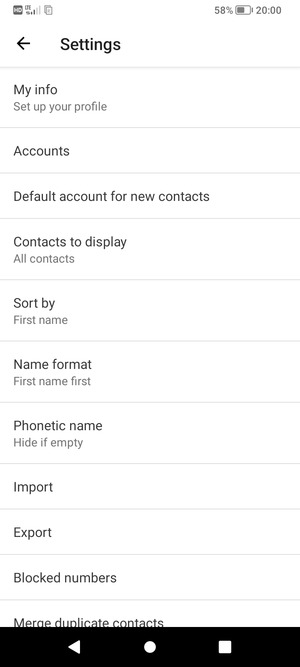 Your contacts will be saved to your Google account and saved to your phone the next time Google is synced.