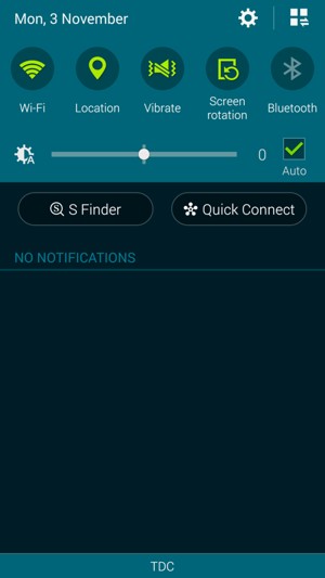 Select Vibrate to change to mute mode