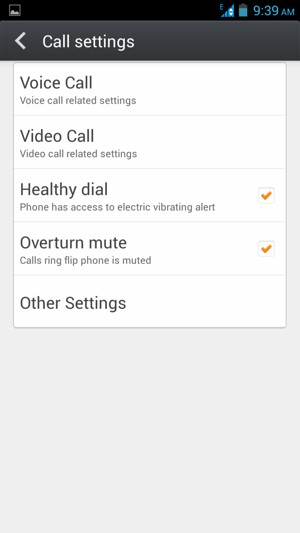 Select Voice Call