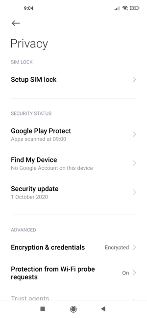 Select Security update