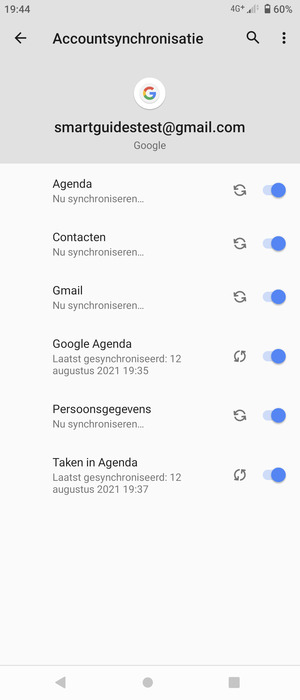 Uw contactpersonen van Google worden nu gesynchroniseerd met uw Xperia