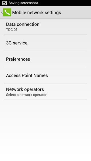 Select 3G service