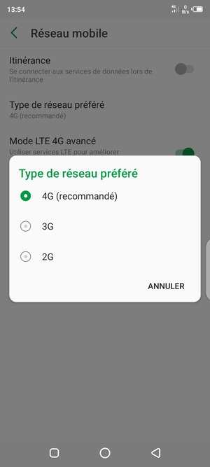 Sélectionnez votre option préférée