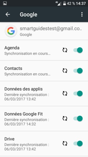 Vos contacts Google vont maintenant être synchronisés avec votre Alcatel