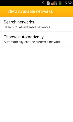 Select Search networks