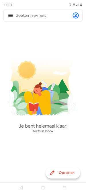 Uw account is klaar voor gebruik