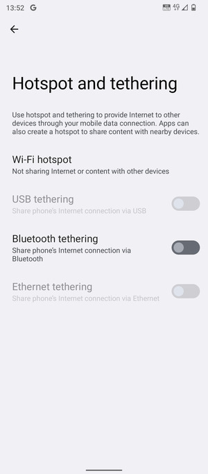 Select Wi-Fi hotspot