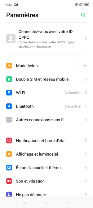 Sélectionnez Autres connexions sans fil