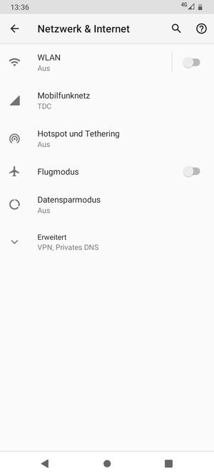 Wählen Sie WLAN